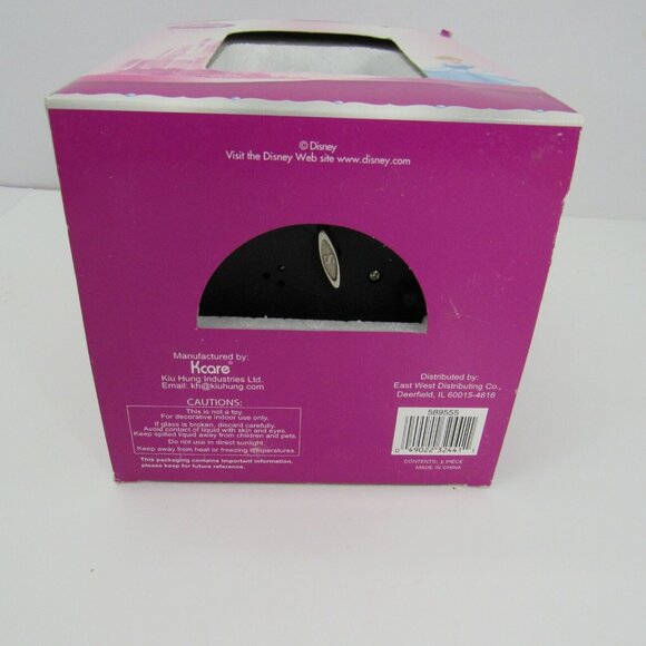 Disney Princess Musical Motion Waterball Cinderella With Coach Bottom Box KCare - Picture 10 of 10